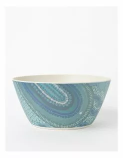 Emma Stenhouse x Vue Blue Meeting Place Bamboo Fibre Big Bowl