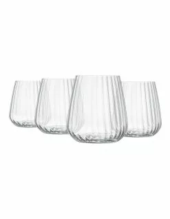 Luigi Bormioli Optica Small Stemless 450ml 4 Pack -Dining Sales 844281730 3 720x928