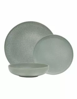 Salt&Pepper Hue Dinner Set - 12 Piece - Leaf