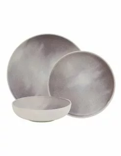 Salt&Pepper Kanoko Dinner Set - 12 Piece - Lilac