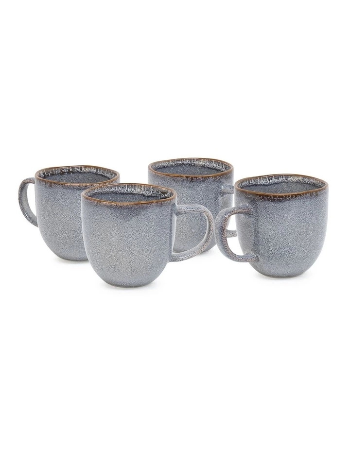 Salt&Pepper Series Mug - 380Ml - Set Of 4 - Sky 1 Salt&Pepper Series Mug - 380Ml - Set Of 4 - Sky