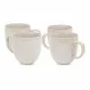 Salt&Pepper Series Mug - 380Ml - Set Of 4 - Grey