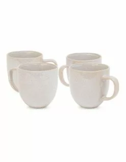 Salt&Pepper Series Mug - 380Ml - Set Of 4 - Grey