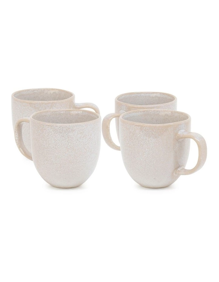 Salt&Pepper Series Mug - 380Ml - Set Of 4 - Grey 1 Salt&Pepper Series Mug - 380Ml - Set Of 4 - Grey