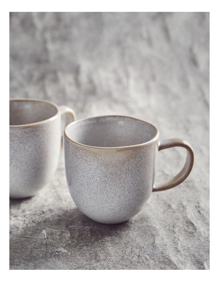 Salt&Pepper Series Mug - 380Ml - Set Of 4 - Grey 5 Salt&Pepper Series Mug - 380Ml - Set Of 4 - Grey - Image 5