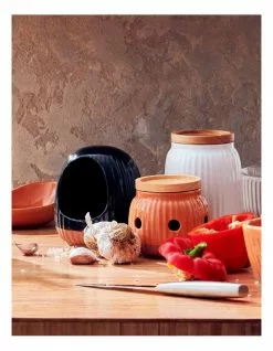 Salt&Pepper Amana Serving Bowl - 26cm - Black -Dining Sales 848616220 3 720x928