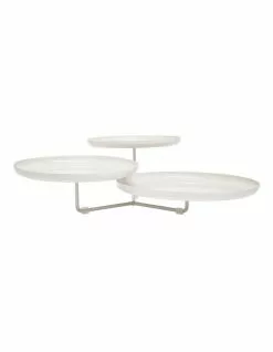 Salt&Pepper Amana 3 Tier Stand - White