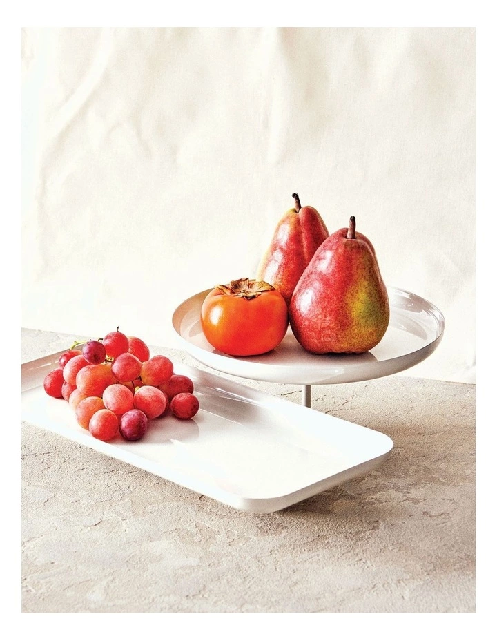 Salt&Pepper Amana 2 Tier Stand - White 2 Salt&Pepper Amana 2 Tier Stand - White - Image 2