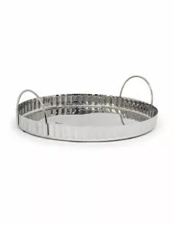 Salt&Pepper Parker Round Bar Tray With Handles - 33cm
