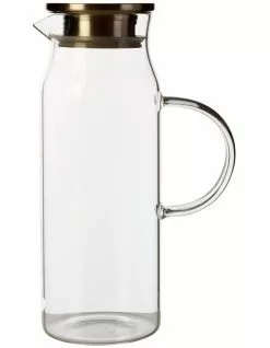 Maxwell & Williams Blend Glass Jug 1.5L With Stainless Steel Lid Boxed