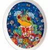 Maxwell & Williams Donna Sharam Rainbow Jungle Plate 16cm Glamour Puss Gift Boxed
