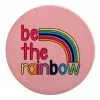 Maxwell & Williams Kasey Rainbow Be Kind Ceramic Coaster 10cm Be The Rainbow