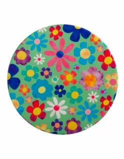 Maxwell & Williams Kasey Rainbow Be Kind Ceramic Coaster 10cm Flowers
