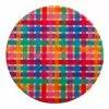 Maxwell & Williams Kasey Rainbow Be Kind Ceramic Coaster 10cm Plaid