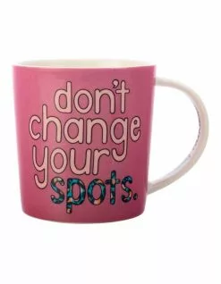 Maxwell & Williams Kasey Rainbow Be Kind Mug 380ML Don't Change Your Spots Gift Boxed