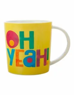 Maxwell & Williams Kasey Rainbow Be Kind Mug 380ML Oh Yeah Gift Boxed