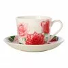 Maxwell & Williams Katherine Castle Floriade Breakfast Cup & Saucer 480ML Rose Gift Boxed
