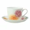 Maxwell & Williams Katherine Castle Floriade Breakfast Cup & Saucer 480ML Carnation Gift Boxed