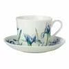 Maxwell & Williams Katherine Castle Floriade Breakfast Cup & Saucer 480ML Iris Gift Boxed