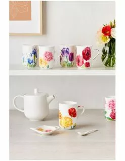 Maxwell & Williams Katherine Castle Floriade Mug 350ML Ranunculus Gift Boxed -Dining Sales 850076740 3 720x928