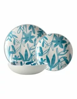 Maxwell & Williams Marc Martin Dusk Dinner Set 12pc In Blue Boxed