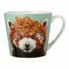 Maxwell & Williams Marini Ferlazzo Wild Planet Mug 400ML Red Panda Gift Boxed