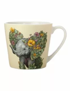 Maxwell & Williams Marini Ferlazzo Wild Planet Mug 400ML Elephant Gift Boxed