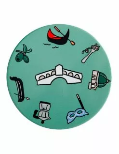 Maxwell & Williams Megan McKean Cities Ceramic Round Coaster 10.5cm Venice
