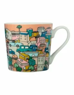 Maxwell & Williams Megan McKean Cities Mug 430ML Los Angeles Gift Boxed