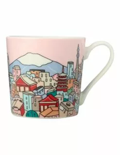 Maxwell & Williams Megan McKean Cities Mug 430ML Tokyo Gift Boxed