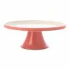 Maxwell & Williams Mezze Cake Stand 30cm Coral Boxed