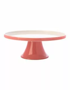 Maxwell & Williams Mezze Cake Stand 30cm Coral Boxed