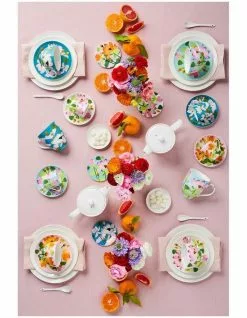 Maxwell & Williams Royal Botanic Gardens Lotus Cup & Saucer 240ML Aqua Gift Boxed -Dining Sales 850088620 4 720x928