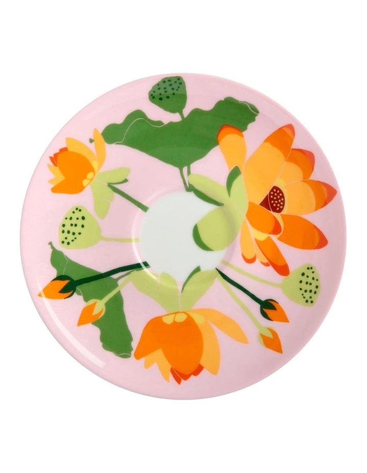 Maxwell & Williams Royal Botanic Gardens Lotus Cup & Saucer 240ML Pink Gift Boxed 3 Maxwell & Williams Royal Botanic Gardens Lotus Cup & Saucer 240ML Pink Gift Boxed - Image 3