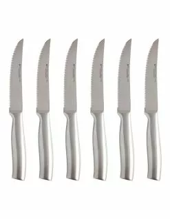 Maxwell & Williams Stanton Steak Knife Set 6pc Stainless Steel Boxed