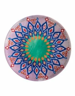 Maxwell & Williams Teas & C's Zanzibar Coupe Plate 19.5cm Diamonds Gift Boxed