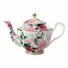 Maxwell & Williams Teas & C's Silk Road Teapot With Infuser 1lt White Gift Boxed