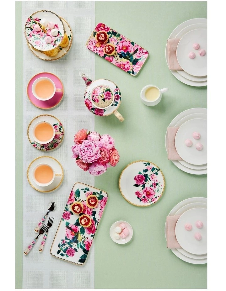 Maxwell & Williams Teas & C's Silk Road Rectangle Platter 25x12cm White Gift Boxed 2 Maxwell & Williams Teas & C's Silk Road Rectangle Platter 25x12cm White Gift Boxed - Image 2