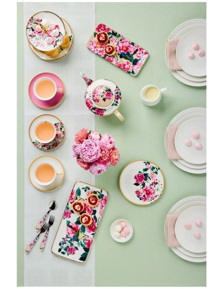 Maxwell & Williams Teas & C's Silk Road Rectangle Platter 33x15.5cm White Gift Boxed 2 Maxwell & Williams Teas & C's Silk Road Rectangle Platter 33x15.5cm White Gift Boxed - Image 2