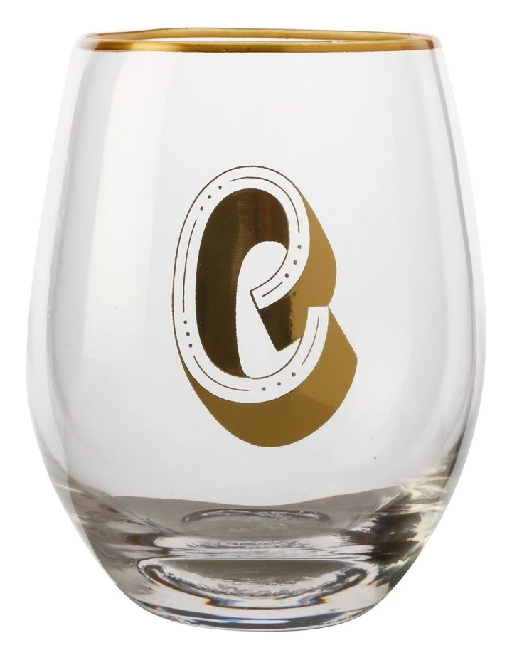 Maxwell & Williams The Letterettes Stemless Glass 500ML "C" Boxed 1 Maxwell & Williams The Letterettes Stemless Glass 500ML "C" Boxed
