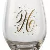 Maxwell & Williams The Letterettes Stemless Glass 500ML "H" Boxed