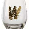 Maxwell & Williams The Letterettes Stemless Glass 500ML "W" Boxed