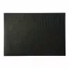 Maxwell & Williams Table Accents Leather Look Alligator Placemat 43x30cm In Black