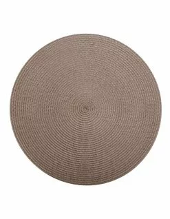 Maxwell & Williams Table Accents Round Placemat In Taupe