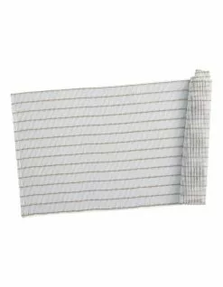 Maxwell & Williams Table Accents Lurex Bamboo weave Runner 30x150cm In White