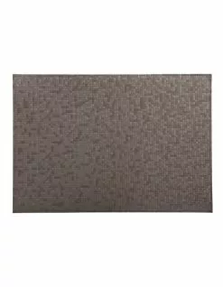 Maxwell & Williams Table Accents Leather Look Mosaic Placemat 43x30cm In Taupe