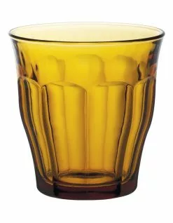 Duralex Picardie Amber Tumbler 250ml Set Of 6