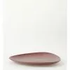 Vue Desert Bloom Oblong Platter Red