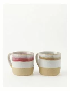 Australian House & Garden Esperance Wiped Edge Mug