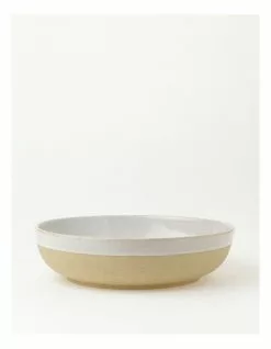 Australian House & Garden Esperance Wiped Edge Shallow Bowl Large